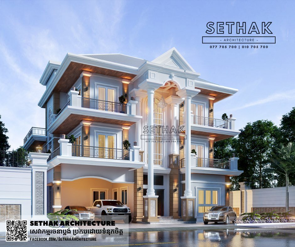 Kuthea Villa Design A Majestic Expression of Khmer Elegance